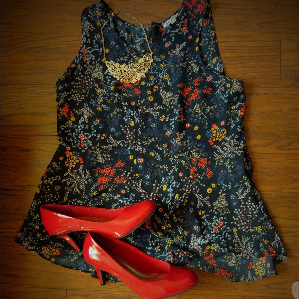 Navy Blouse